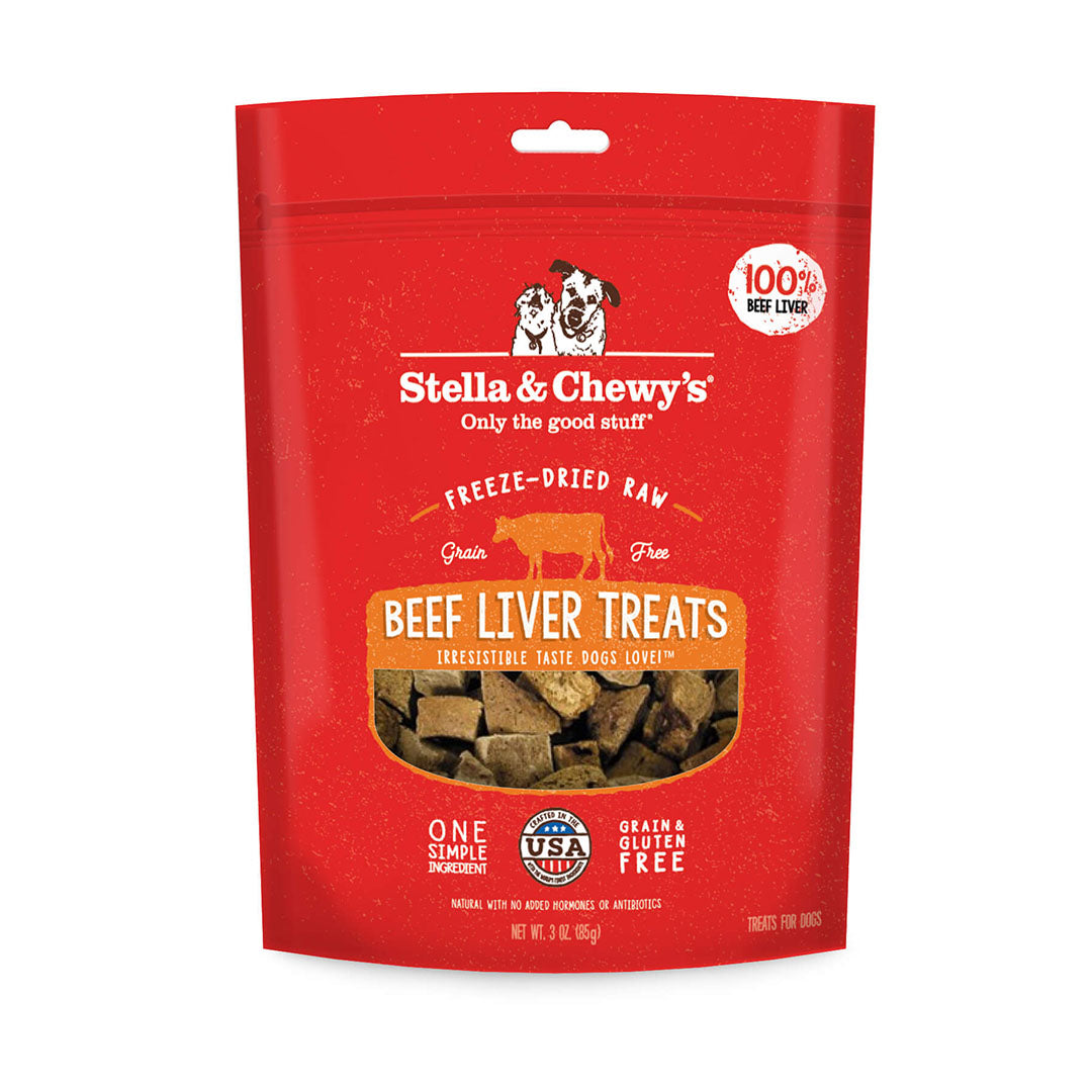 Stella & Chewy's -  Beef Liver Freeze-Dried Raw (Dog Treats)