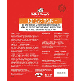 Stella & Chewy's -  Beef Liver Freeze-Dried Raw (Dog Treats)