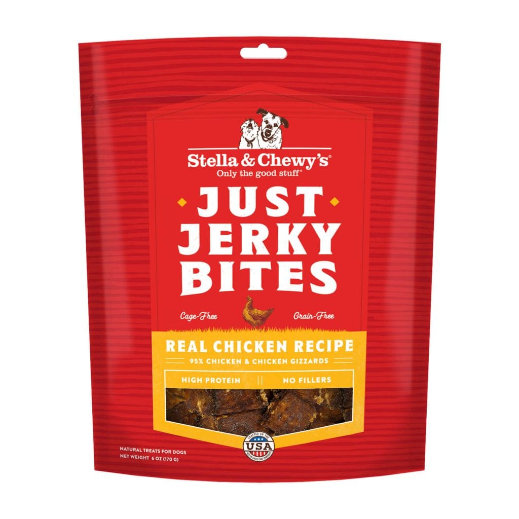 Stella & Chewy's - Just Jerky Bites Real Chicken Recipe (Dog Treats)