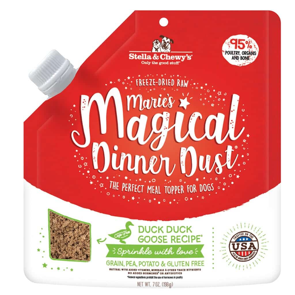 Stella & Chewy's -  Marie's Magical Dinner Dust Duck Duck Goose Food Topper (For Dogs)