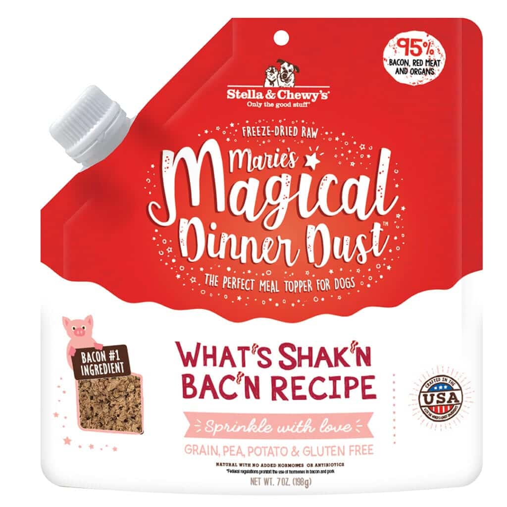 Stella & Chewy's -  Marie's Magical Dinner Dust What's Shak'N Bac'N Food Topper (For Dogs)