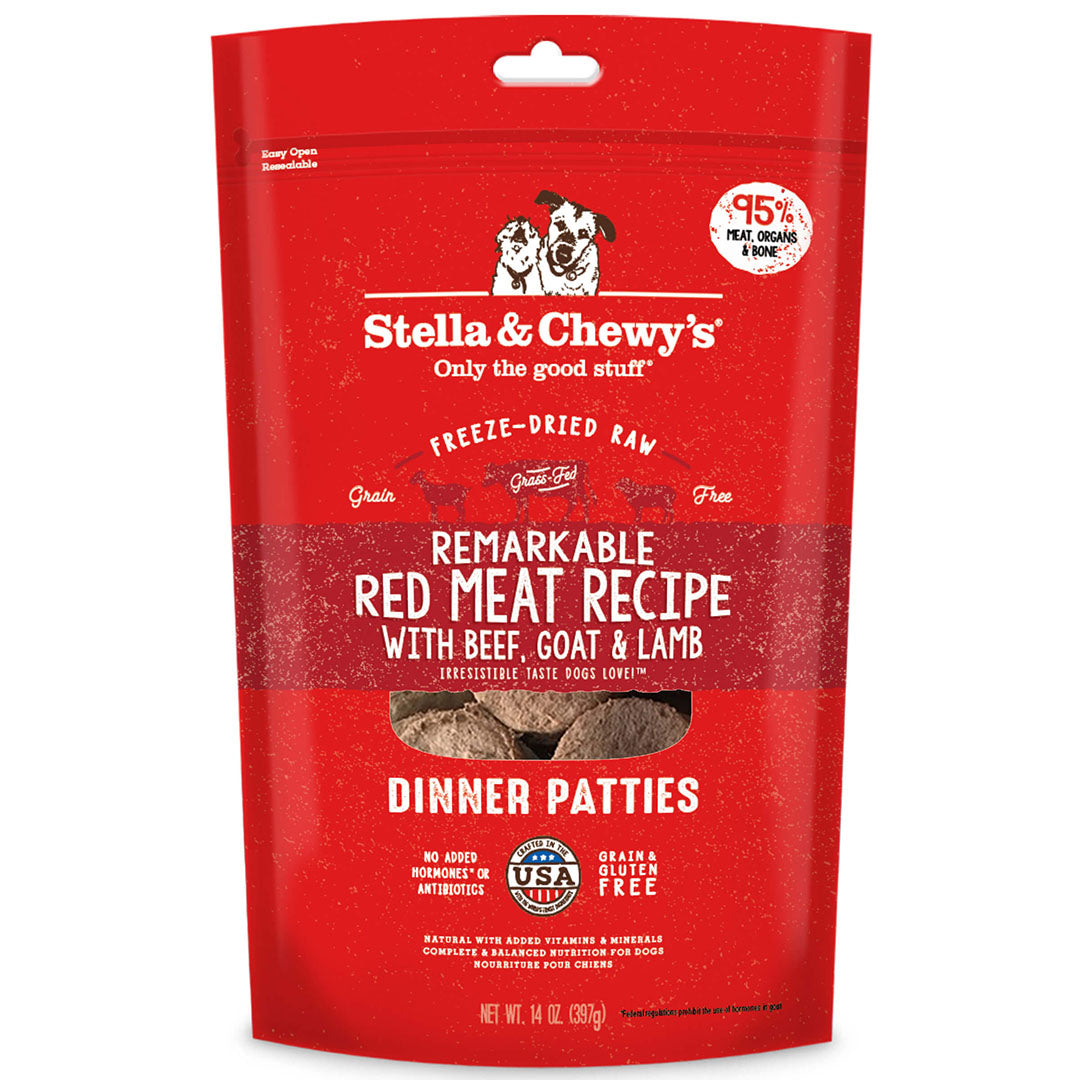 Stella & Chewy's - Remarkable Red Meat Freeze-Dried Raw Dog Food