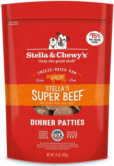 Stella & Chewy's | Freeze Dried Dog Food | Beef Dinner Patties | ARMOR THE POOCH