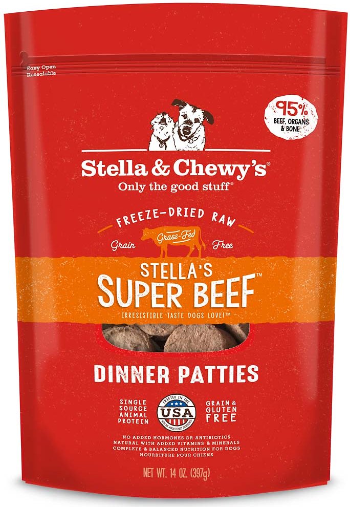 Stella & Chewy's | Freeze Dried Dog Food | Beef Dinner Patties | ARMOR THE POOCH