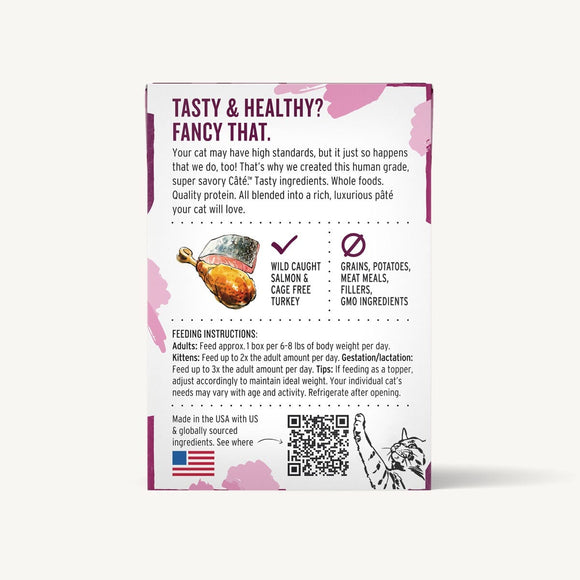 The Honest Kitchen | Grain Free Salmon & Turkey Pate | Wet Cat Food | ARMOR THE POOCH