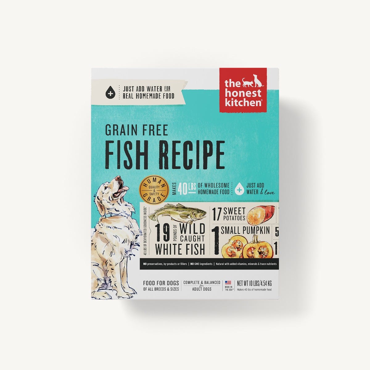 The Honest Kitchen - Dehydrated - Grain Free Fish Recipe (Dog Food)