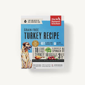 The Honest Kitchen - Dehydrated - Grain Free Turkey Recipe (Dog Food)
