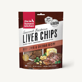 The Honest Kitchen - Gourmet BBQ Liver Chips - Beef Liver & Cheddar