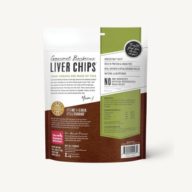 The Honest Kitchen - Gourmet BBQ Liver Chips - Chicken Liver & Cheddar Treats