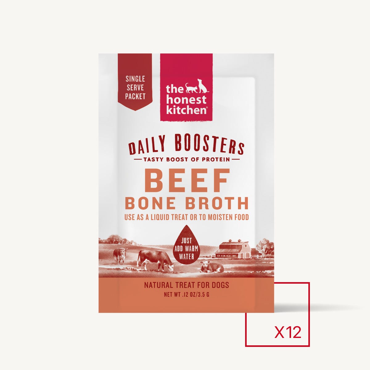 The Honest Kitchen - Instant Beef Bone Broth with Turmeric (Dog)