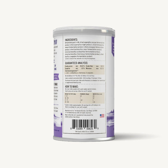 The Honest Kitchen - Instant Goat's Milk With Probiotics (Dog/Cat)