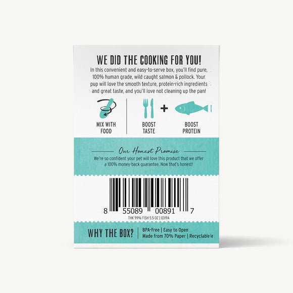 The Honest Kitchen - Meal Booster - 99% Salmon & Pollock (Wet Dog Food)