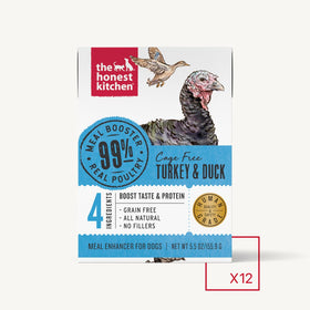 The Honest Kitchen - Meal Booster - 99% Turkey & Duck (Wet Dog Food)