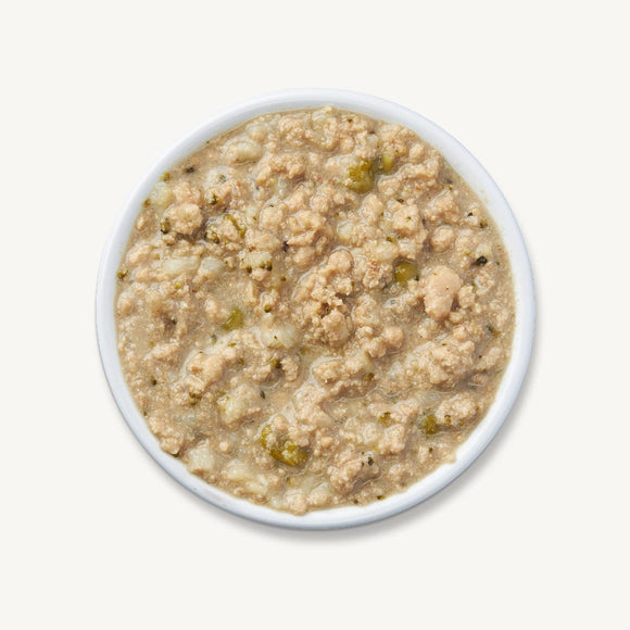 The Honest Kitchen -One Pot Stews - Simmered Salmon & Chicken Stew With Brown Rice & Broccoli (Wet Dog Food)