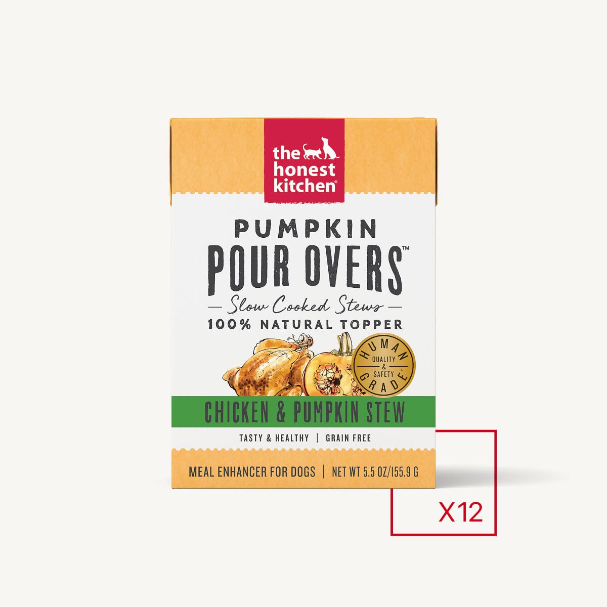 The Honest Kitchen - Pumpkin Pour Overs - Chicken (Wet Dog Food)