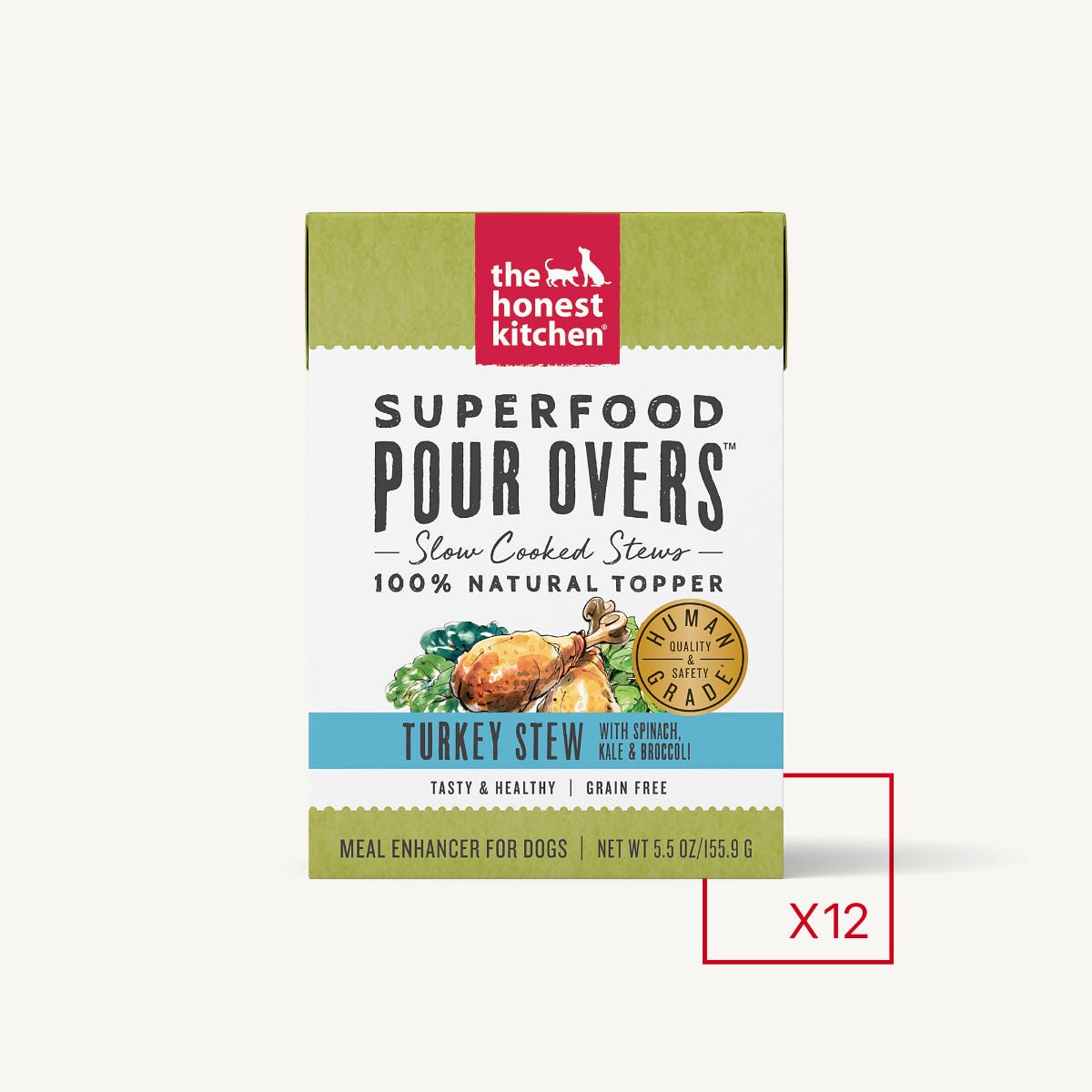 The Honest Kitchen - Superfood Pour Overs - Turkey (Wet Dog Food)