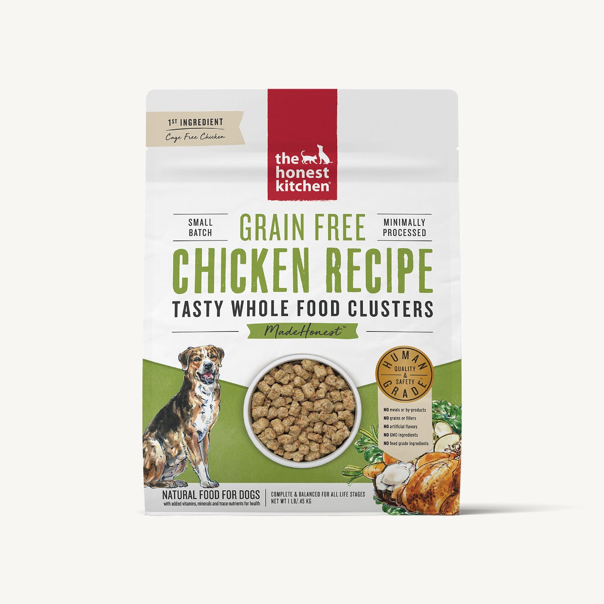 The Honest Kitchen - Whole Food Clusters - Grain Free Chicken (Dry Dog Food)