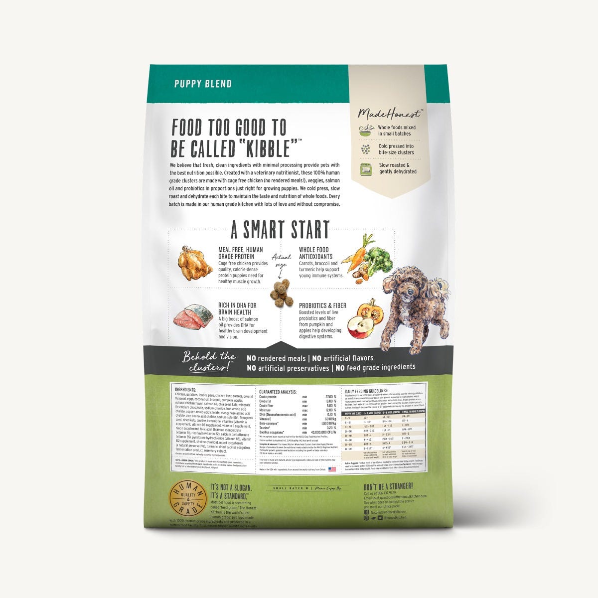 The Honest Kitchen | Grain Free Chicken | Dry Puppy Food | ARMOR THE POOCH