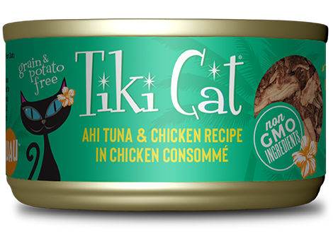 Tiki Cat - Hookena Luau Ahi Tuna & Chicken for Cats