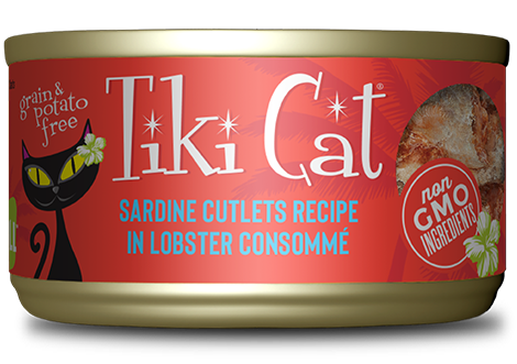 Tiki Cat - Bora Bora Grill - Sardine Cutlets for Cats