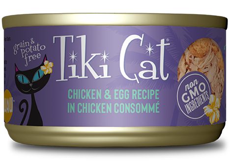 Tiki Cat - Luau - Chicken & Egg for Cats