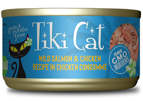Tiki Cat - Luau - Wild Salmon & Chicken for Cats