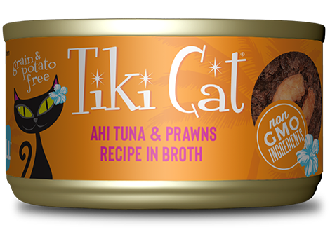 Tiki Cat - Manana Grill - Ahi Tuna & Prawns in Broth for Cats
