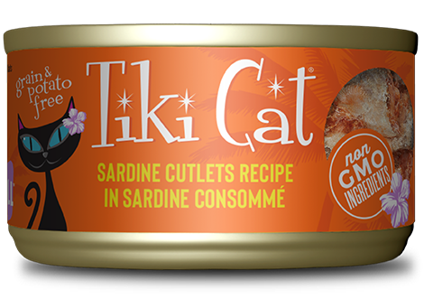 Tiki Cat - Tahitian Grill - Sardine Cutlets for Cats