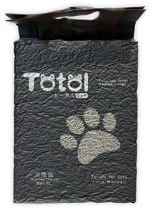 Totol Activated Charcoal Tofu Cat Litter ARMOR THE POOCH