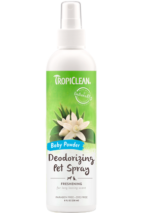 TropiClean - Baby Powder Deodorizing Pet Spray