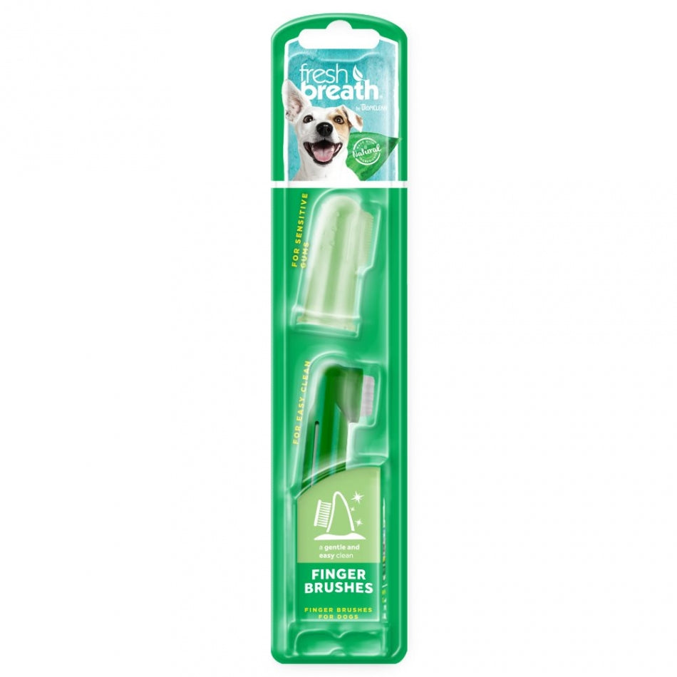 TropiClean - Fresh Breath - Finger Brushes (For Dogs)