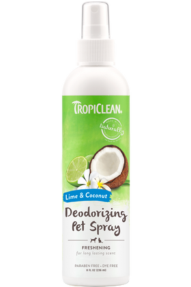 TropiClean - Lime & Coconut Deodorizing Spray for Pets