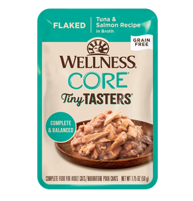 Wellness | Core Tiny Tasters | Flaked Tuna & Salmon | Wet Cat Food Near Me Toronto | ARMOR THE POOCH