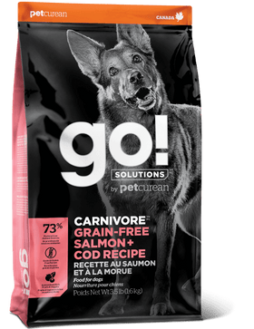 go! - Carnivore - Grain Free Salmon & Code Recipe (Dry Dog Food)