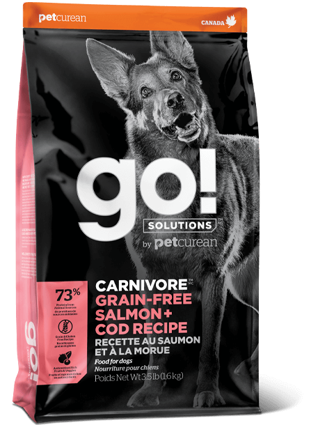 go! - Carnivore - Grain Free Salmon & Code Recipe (Dry Dog Food)