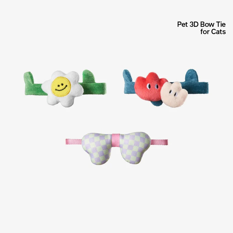 pidan - Cat Bow Tie Collar, Plush & Stuffed 3D Type | Cat Collar Toronto