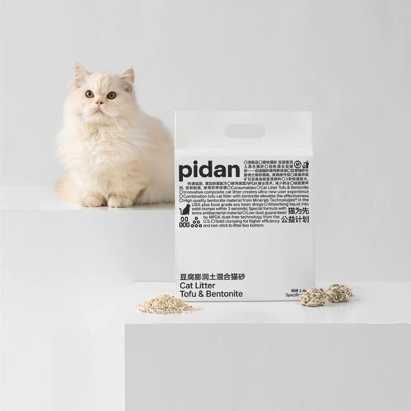 pidan | NEW! Tofu Cat Litter & Bentonite | ARMOR THE POOCH