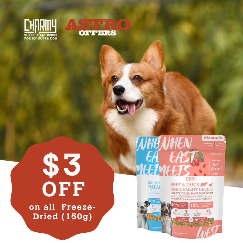 Charmy Pet | $3.00 OFF 150g Freeze Dried Food & Toppers