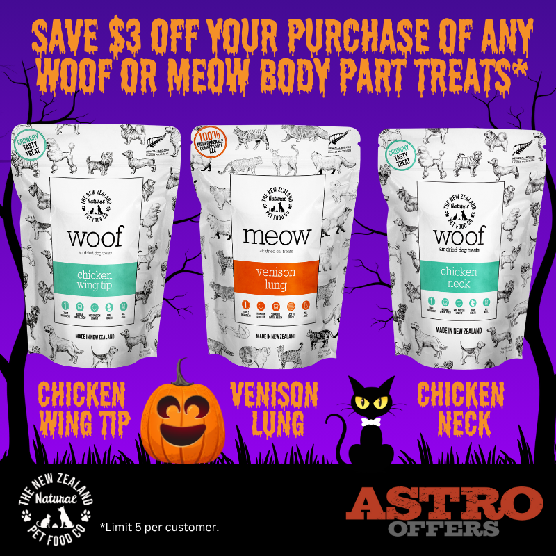 NZ Natural Pet Food | Dog and Cat Treats | $3 OFF