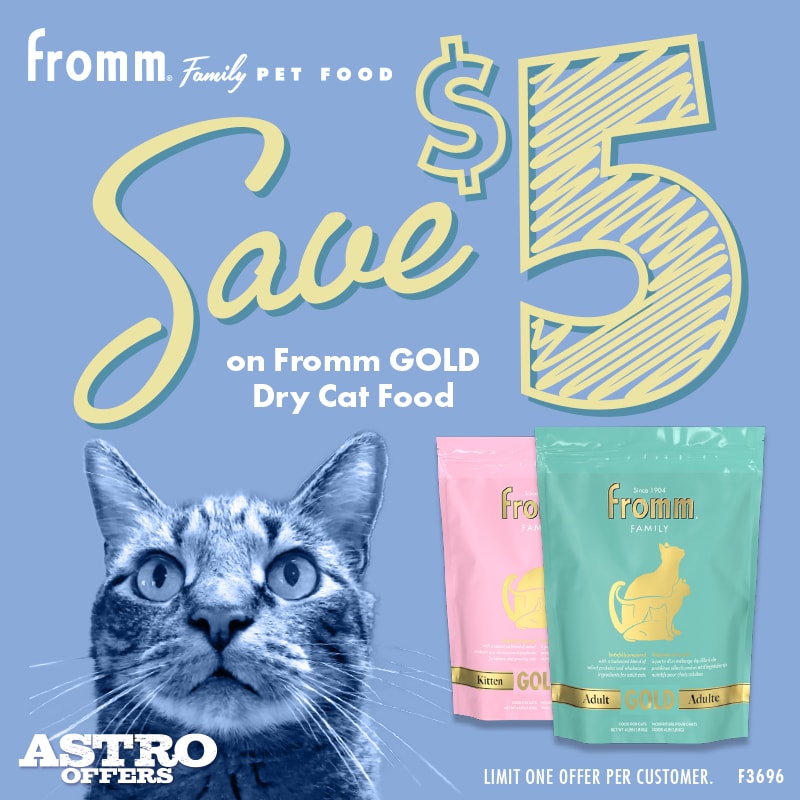 FROMM | Cat Food | $5 OFF - September