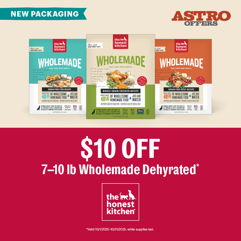 The Honest Kitchen | $10 OFF Dehydrated Food