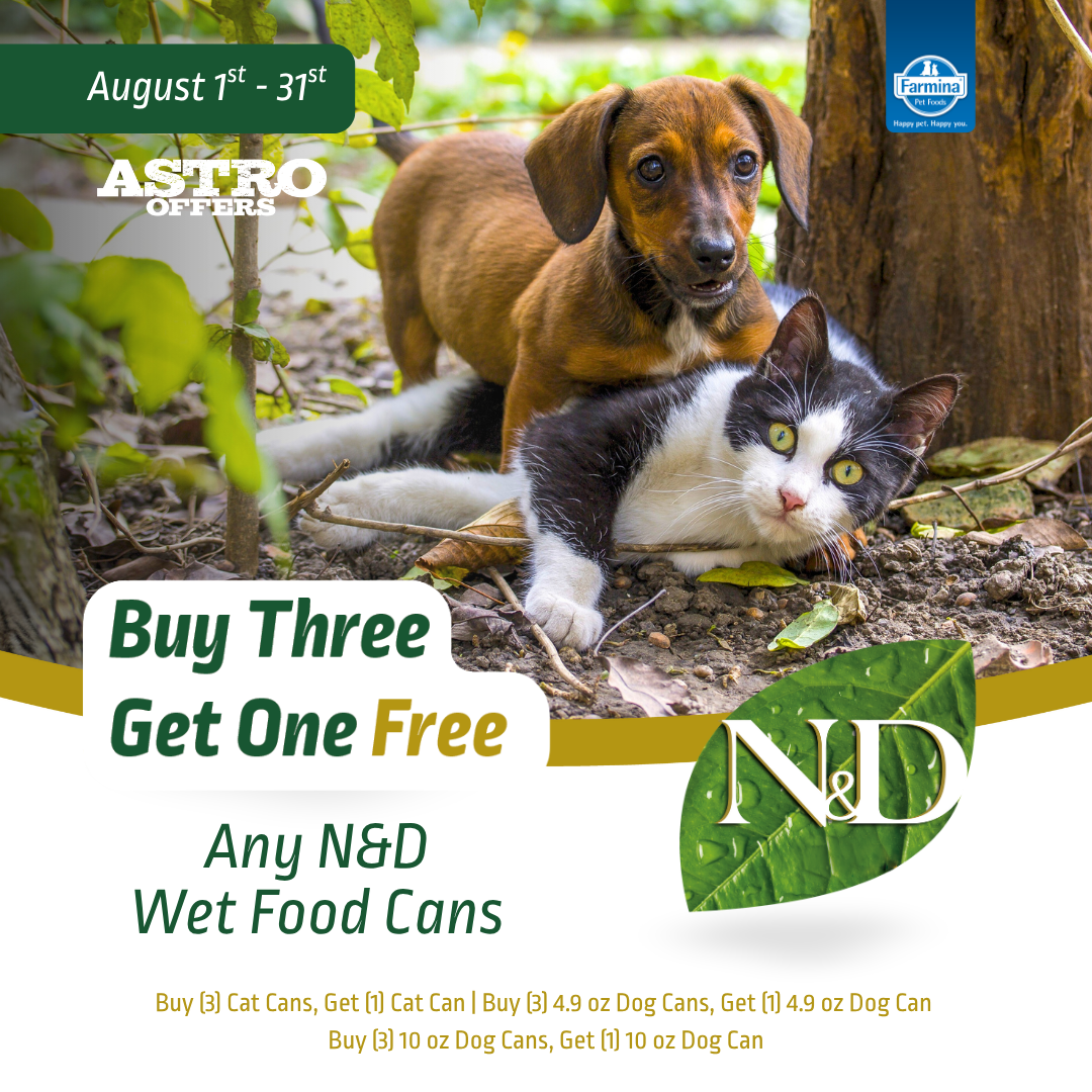 Farmina | Buy 3, Get 1 FREE on N&amp;D Wet Food Cans