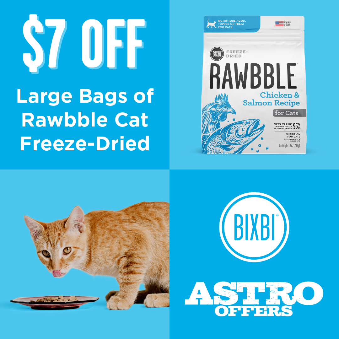 BIXBI | Freeze Dried Cat Food | $7 OFF on 10oz Bag