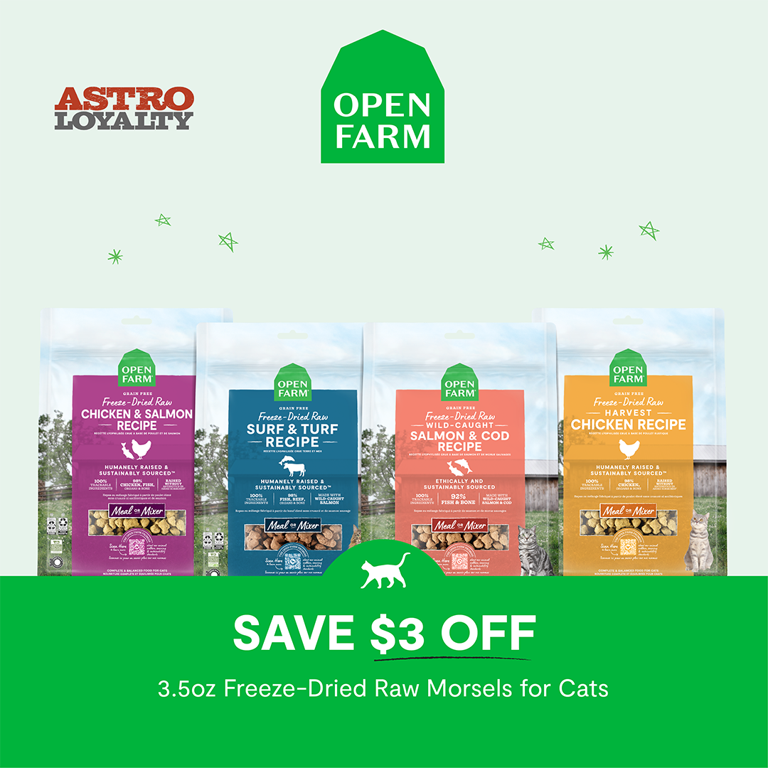 Open Farm | Freeze Dried Raw Cat Food | SALE