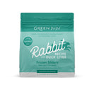 Green Juju Rabbit Recipe with Duck Liver Frozen Patties & Sliders