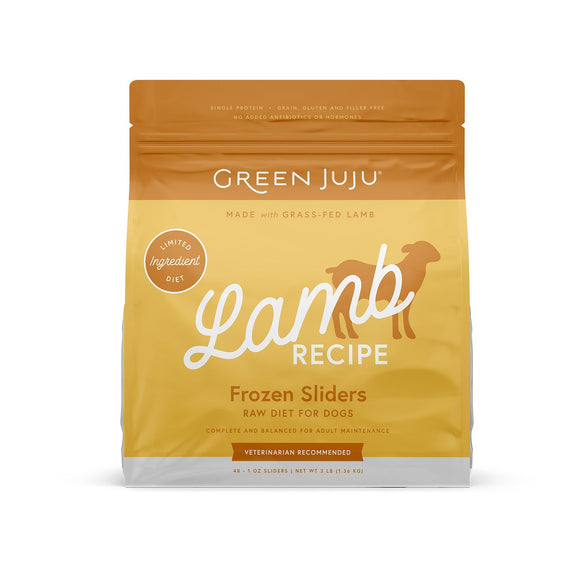 Green Juju Lamb Recipe Frozen Patties & Sliders