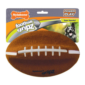 Nylabone Power Play Football Gripz dog toy 2
