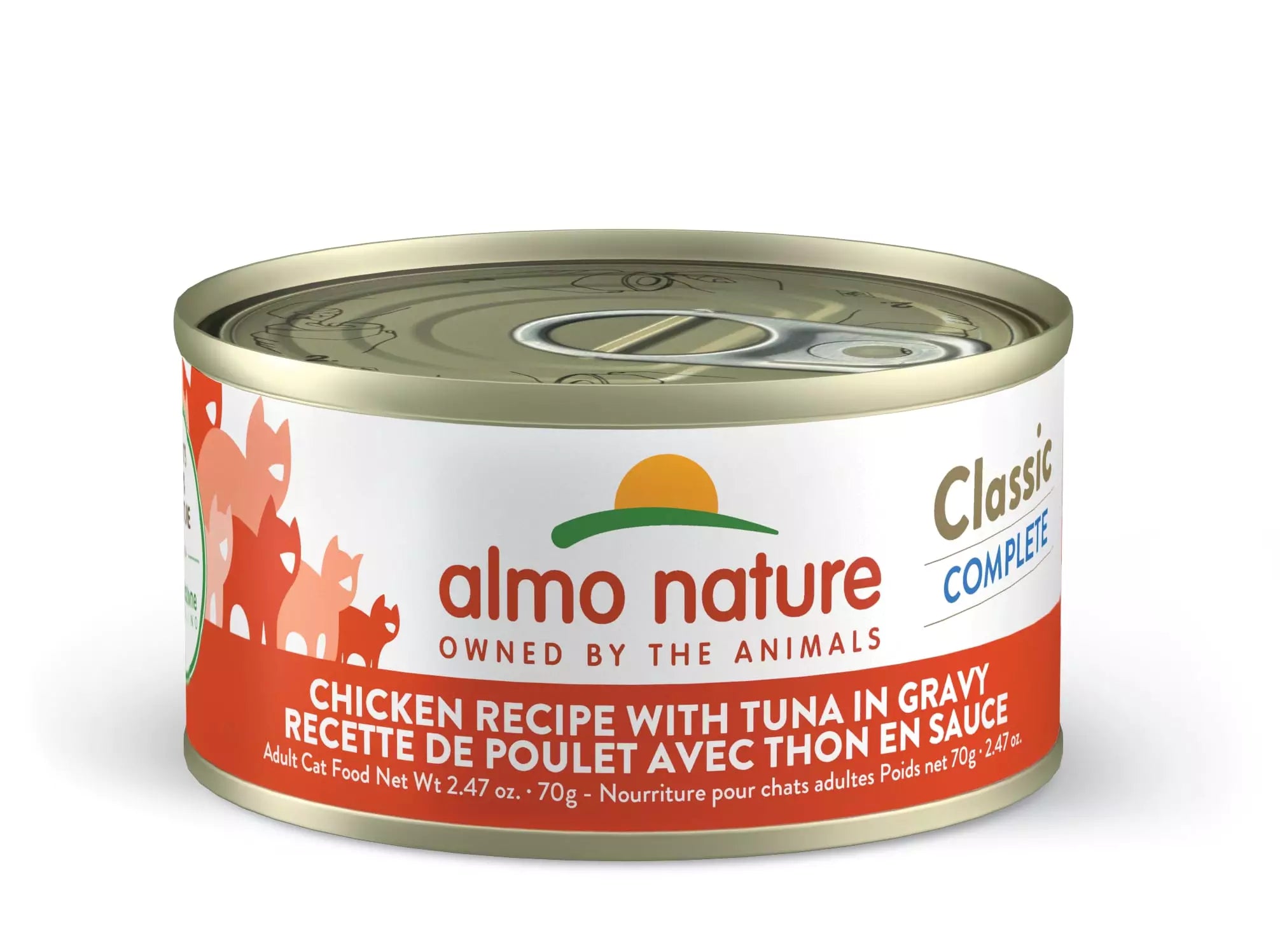 Almo Nature - Classic Complete - Chicken With Tuna in Gravy (Wet Cat Food)