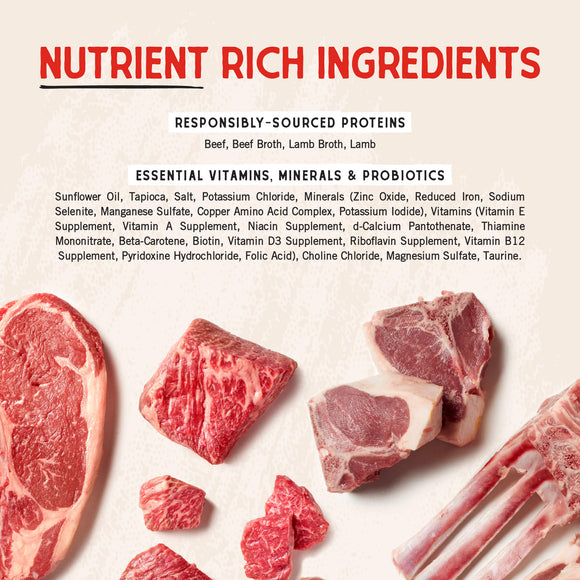 Stella & Chewy's Shredrs Beef & Lamb 2.8oz pouch