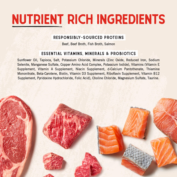 Stella & Chewy's Shredrs Beef & Salmon 2.8oz pouch